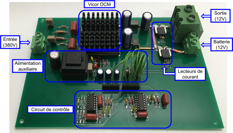 Convertisseur 330/12 Vdc.